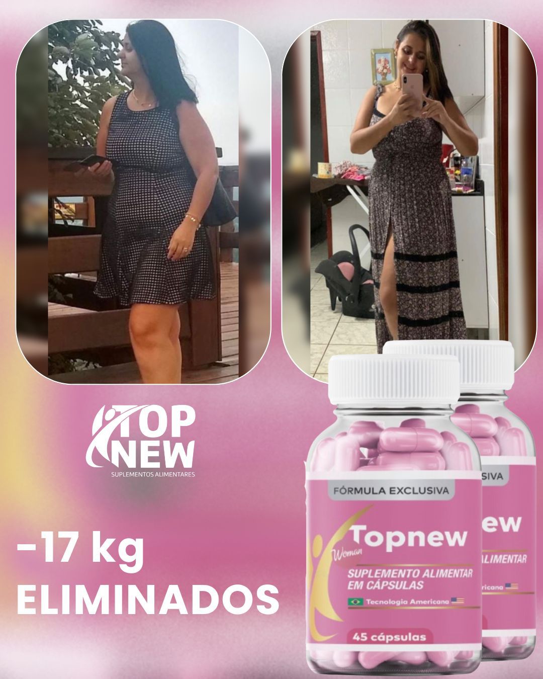 Como o Topnew Lip Ajudou Mariana a Perder 15kg e Transformar Sua Vida
