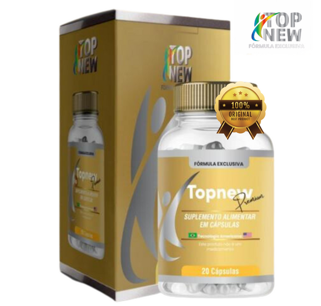 Kit Topnew Premium + Chá Verde com Hortelã solúvel