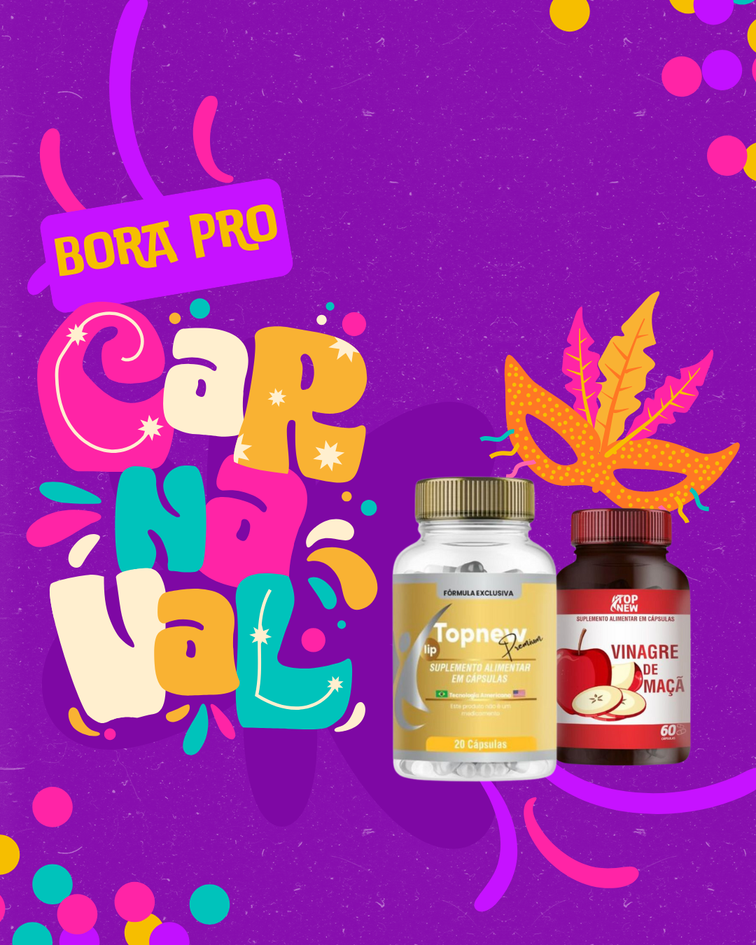 Bloquinho TOP premium + vinagre de maça