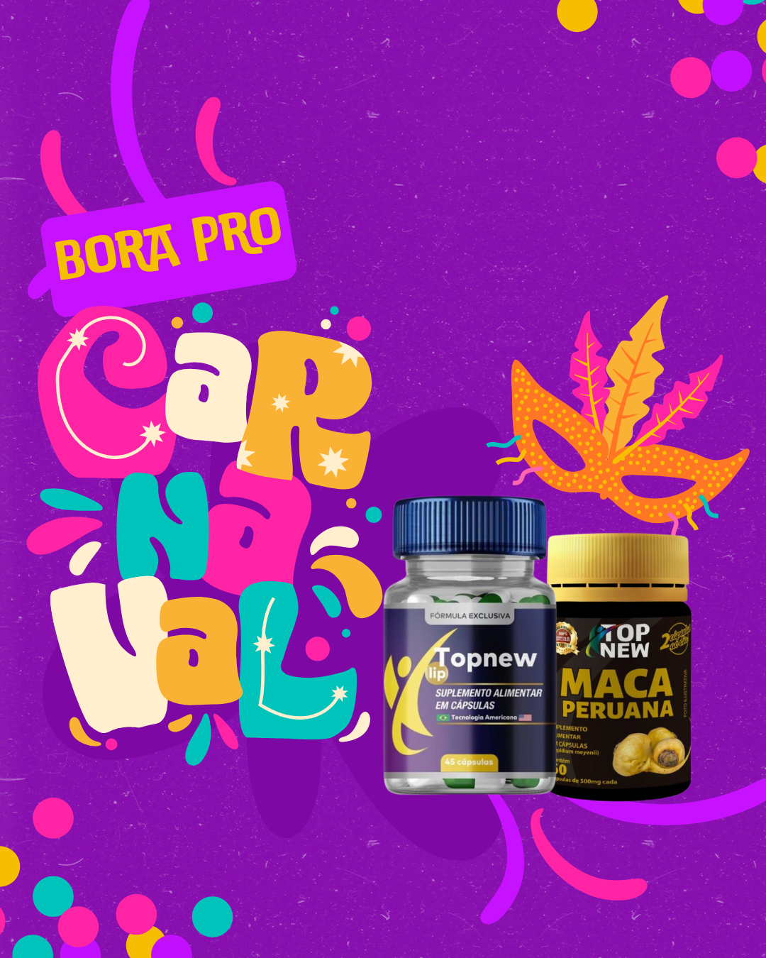 Bloquinho TOP maca peruana + new lip