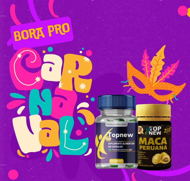 Bloquinho TOP maca peruana + new lip