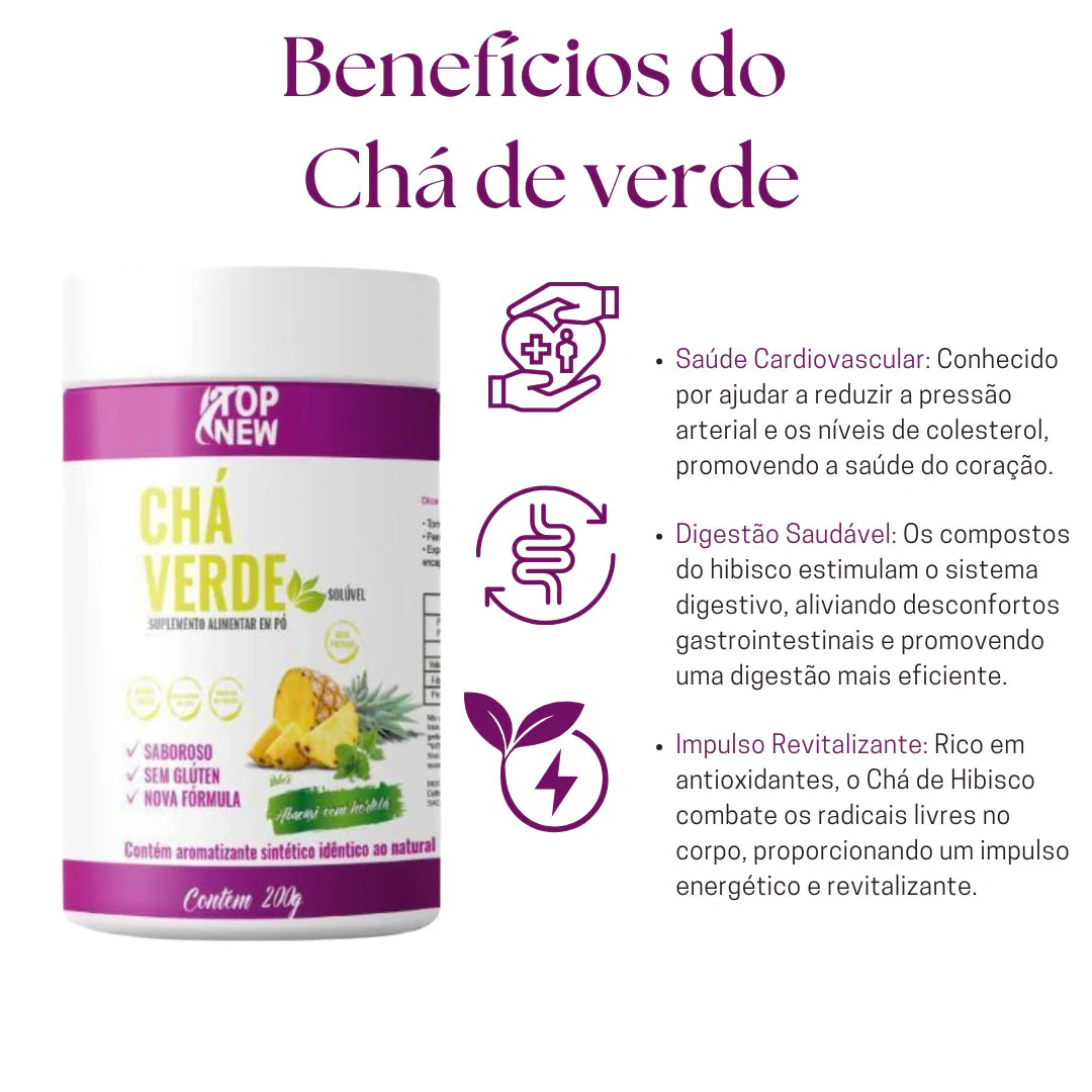 Chá Verde - Suplemento Alimentar