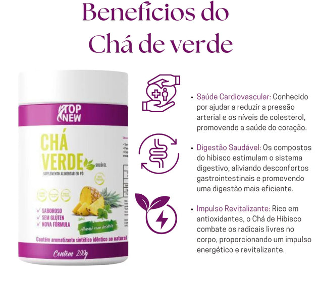 Chá Verde - Suplemento Alimentar