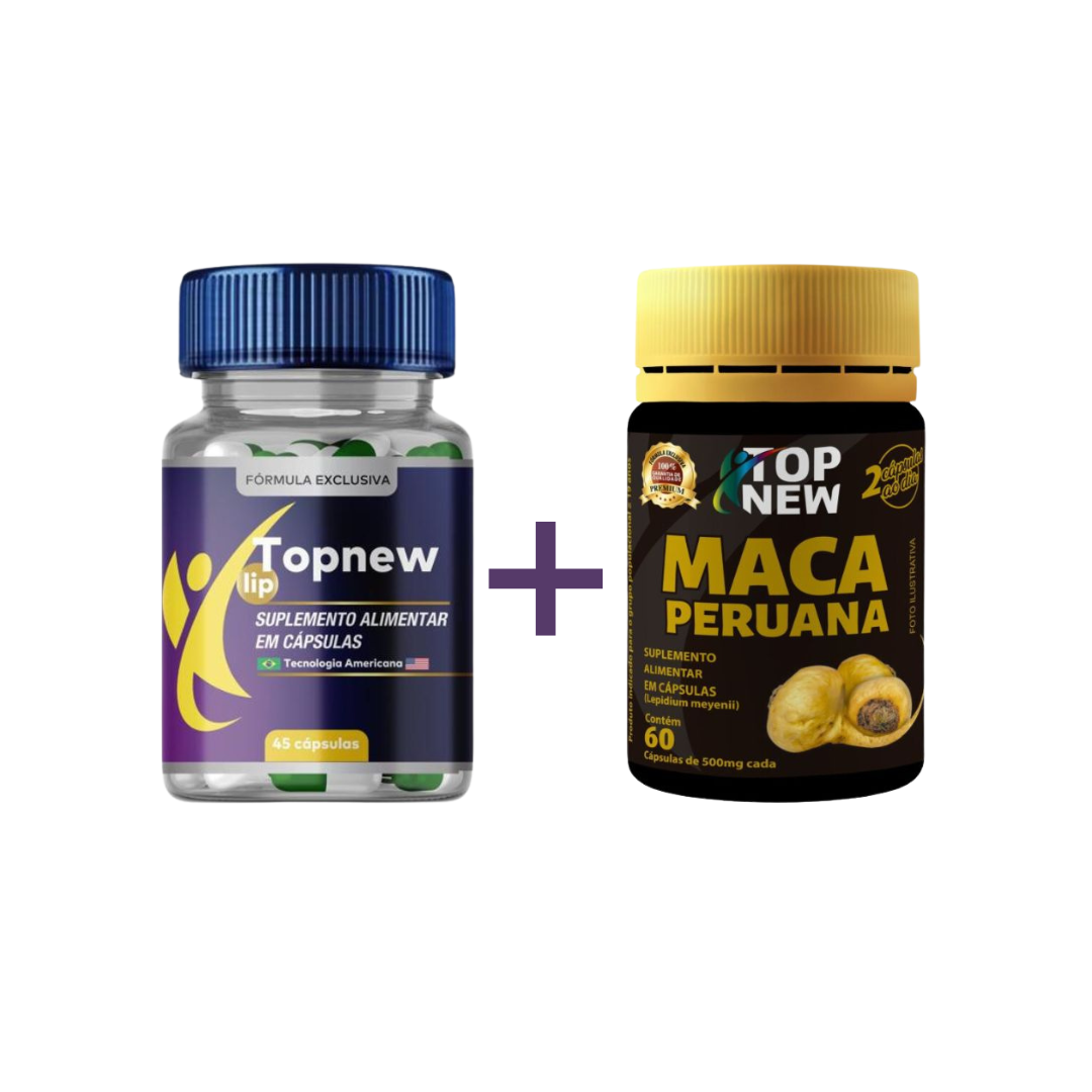 Combo Topnew-lip + Maca Peruana