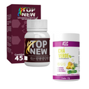 Kit Topnew Termogênico + Chá Verde Abacaxi Com Hortelã