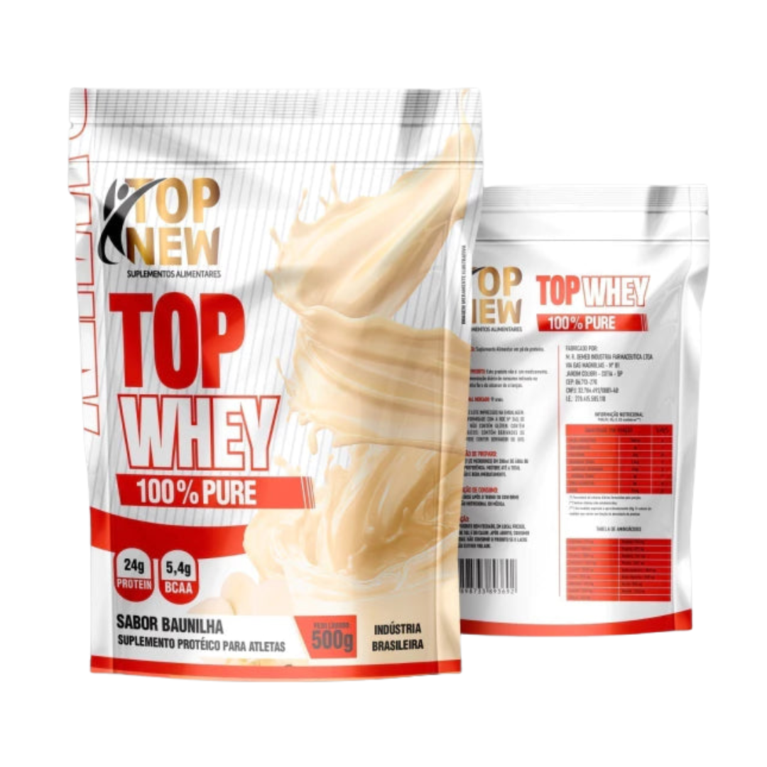 Whey Protein 100% em Sachê de 500g