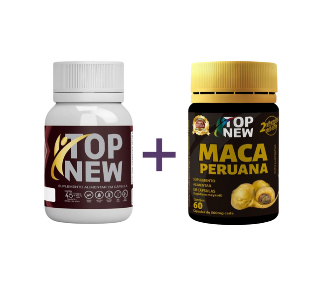 Combo Topnew Termogênico + Maca Peruana Topnew